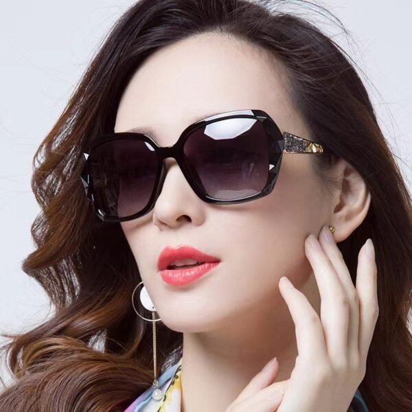 Fashion Designer Oversized Frame Unique Sunglasses