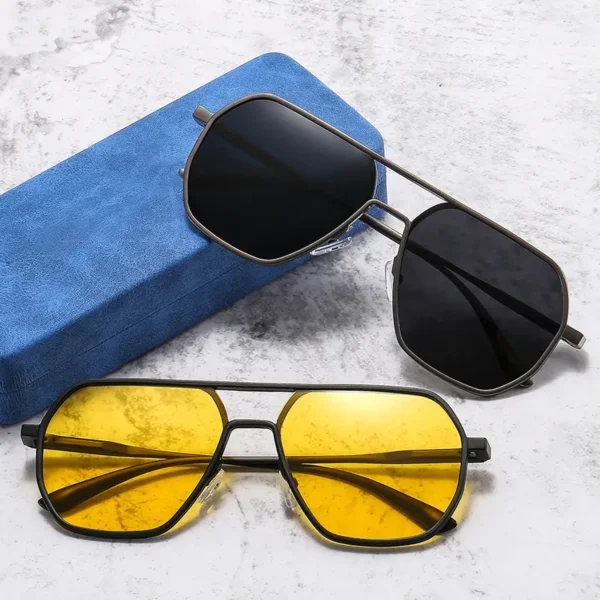 Sleeve Mirror Sun glasses For Mens